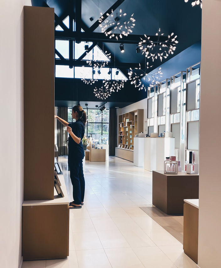 Boutique of the PHYTOMER Spa Émeraude